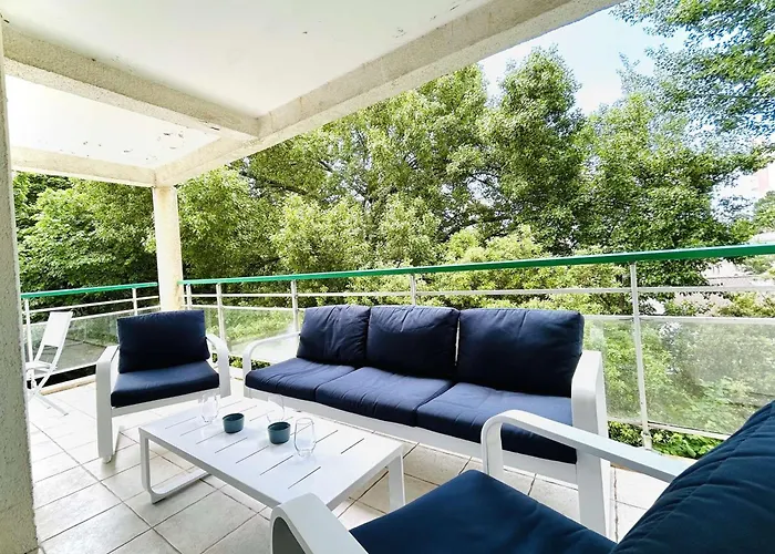 Appartement T2 Bis Avec Terrasse, Proche Parc Des Dryades Et Plage - La Baule Les Pins - Fr-1-245-199